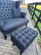 Loveseat met poef hocker love seat, Ophalen of Verzenden, 75 tot 100 cm, Tweepersoons, Minder dan 150 cm