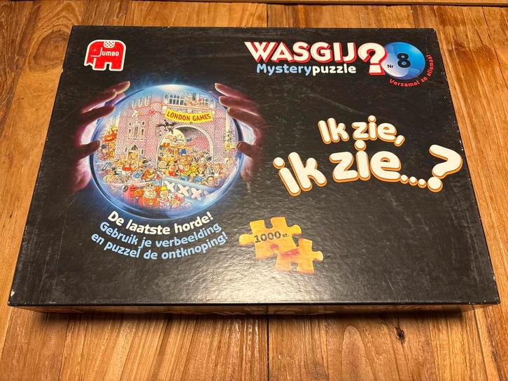 Wasgij Mystery 8 - De Laatste Horde - 1000 Stukjes, Hobby en Vrije tijd, Denksport en Puzzels, Zo goed als nieuw, Legpuzzel, 500 t/m 1500 stukjes