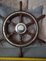 Vetus klassieke stuurwiel boot mahonie rvs 6spaaks, Ophalen of Verzenden, Motor en Techniek, Zeilboot of Motorboot