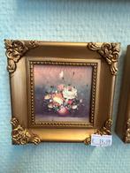 Miniatuur Olieverf Schilderij Bloemstilleven, Antiek en Kunst, Kunst | Schilderijen | Klassiek, Ophalen