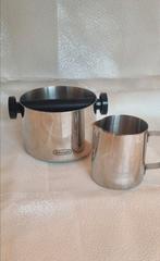 De'longhi melkopschuimkan  en koffieafklopbak, Verzenden, Zo goed als nieuw