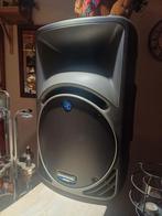 Mackie srm 450 erg mooi + 2 speakerstands, Zo goed als nieuw, 120 watt of meer, Front, Rear of Stereo speakers, Ophalen