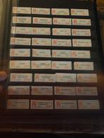 78 verschillende aantekenstrookjes NL egyptienne, Postzegels en Munten, Postzegels | Volle albums en Verzamelingen, Verzenden