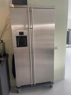 Amerikaanse koelkast RVS, Witgoed en Apparatuur, Koelkasten en IJskasten, 60 cm of meer, Met aparte vriezer, 200 liter of meer