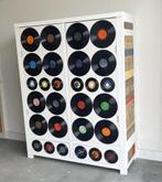 Unieke design opberg wandkast speelgoed Vinyl LP`s sloophout, Nieuw, 25 tot 50 cm, Minder dan 150 cm, 150 tot 200 cm