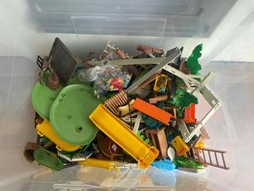 Bak vol losse Playmobil beschikbaar voor biedingen