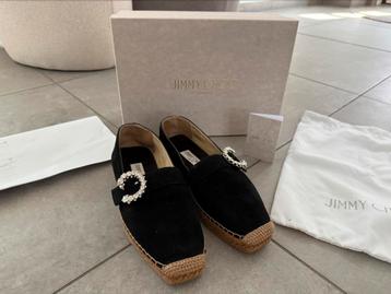 Jimmy Choo Dru crystal-embellished espadrilles maat 37,5 beschikbaar voor biedingen