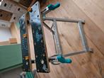 Wolfcraft  werkbank Master 200 64,5x80x30cm, Doe-het-zelf en Verbouw, Ophalen, Zo goed als nieuw