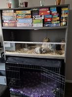 Origineel zelfgemaakt caviahok, Ophalen, 90 cm of meer, Hok, Cavia