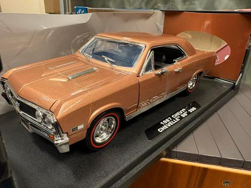 1:18 Motormax Chevy Chevelle SS 396, Hobby en Vrije tijd, Modelauto's | 1:18, Gebruikt, Auto, Overige merken, Ophalen of Verzenden