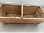 Oude houten bak 2 vaks / gruttersbak, Ophalen of Verzenden, Zo goed als nieuw