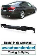 Diffuser Mat Zwart Dubbel Uitlaat Voor Bmw 5 serie F10 M Pak, Ophalen of Verzenden, Automotive Parts, A.parts@hotmail.nl, Trasmolenlaan 12 3447 GZ Woerden