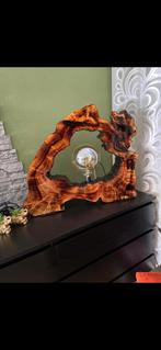 Boomstam Lamp, Antiek en Kunst, Antiek | Klokken, Ophalen of Verzenden