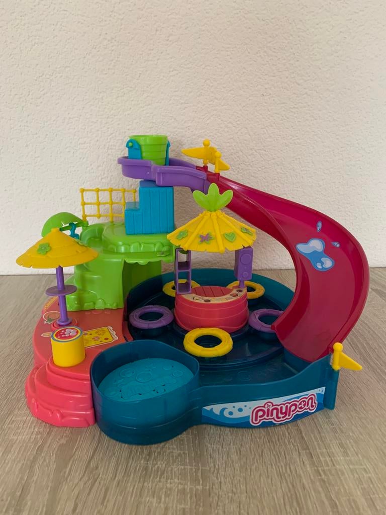 Piny pon zwemparadijs, Ophalen, Gebruikt