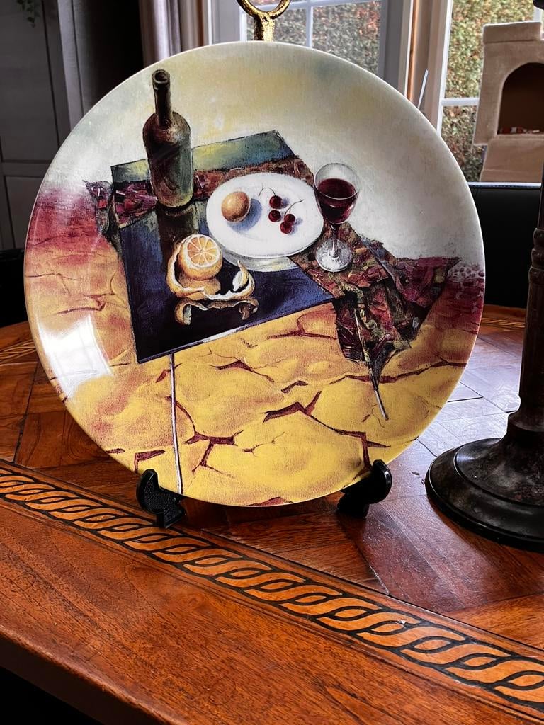 Porseleinen schaal/ bord  collectie Kunst op tafel, Ophalen of Verzenden