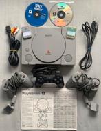 PS1 Console [3 Controllers, 2 Memory cards & 2 Games], Spelcomputers en Games, Spelcomputers | Sony PlayStation 1, Met 2 controllers