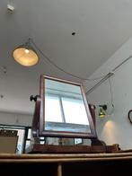 SALE: antieke, brocante, vintage kaptafel spiegel mahonie, Ophalen, Overige vormen, Minder dan 50 cm, Minder dan 100 cm