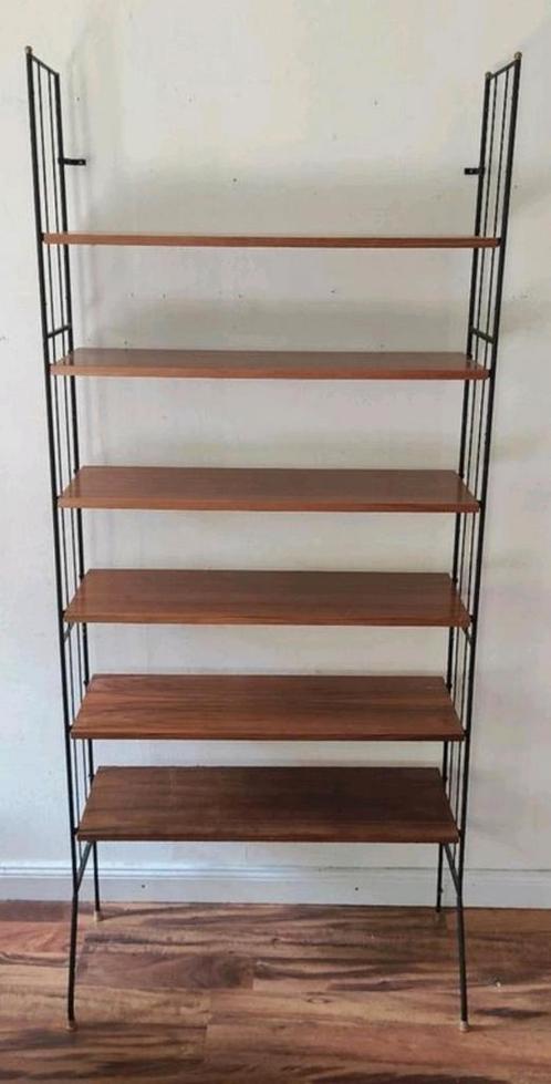 Vintage wandkast, jaren 60, Huis en Inrichting, Kasten | Wandmeubels, Gebruikt, 150 tot 200 cm, 150 tot 200 cm, 25 tot 50 cm, Ophalen