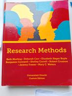 Research methods, Ophalen of Verzenden, WO