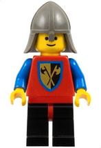 Lego Castle Lion Knight / Crusaders Minifigs Soldaten, Ophalen of Verzenden, Zo goed als nieuw, Complete set, Lego