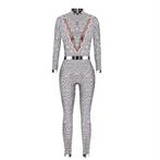 Dames catsuit 4 / doorzichtig jumpsuit festival vrouwen sexy, Verzenden, Maat 46/48 (XL) of groter, Nieuw, Overige thema's