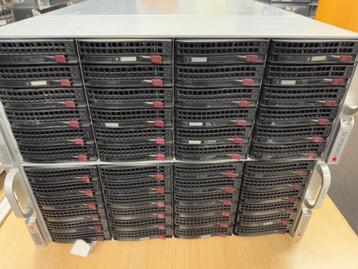 Supermicro chassis SC846 24bay inc/ JBOD controller beschikbaar voor biedingen