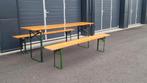 5 x biertafels, Ophalen, Gebruikt, Rechthoekig, Hout