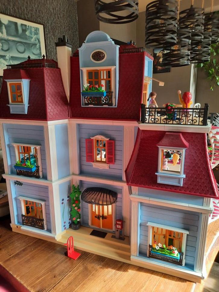 Playmobil Poppenhuis Compleet, Kinderen en Baby's, Speelgoed | Poppenhuizen, Gebruikt, Poppenhuis, Ophalen of Verzenden