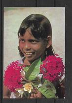 Suriname Kaart nr. 7497 ) uit Henar-Hindoestaans Meisje gel., Verzamelen, Ansichtkaarten | Buitenland, Ophalen, 1960 tot 1980