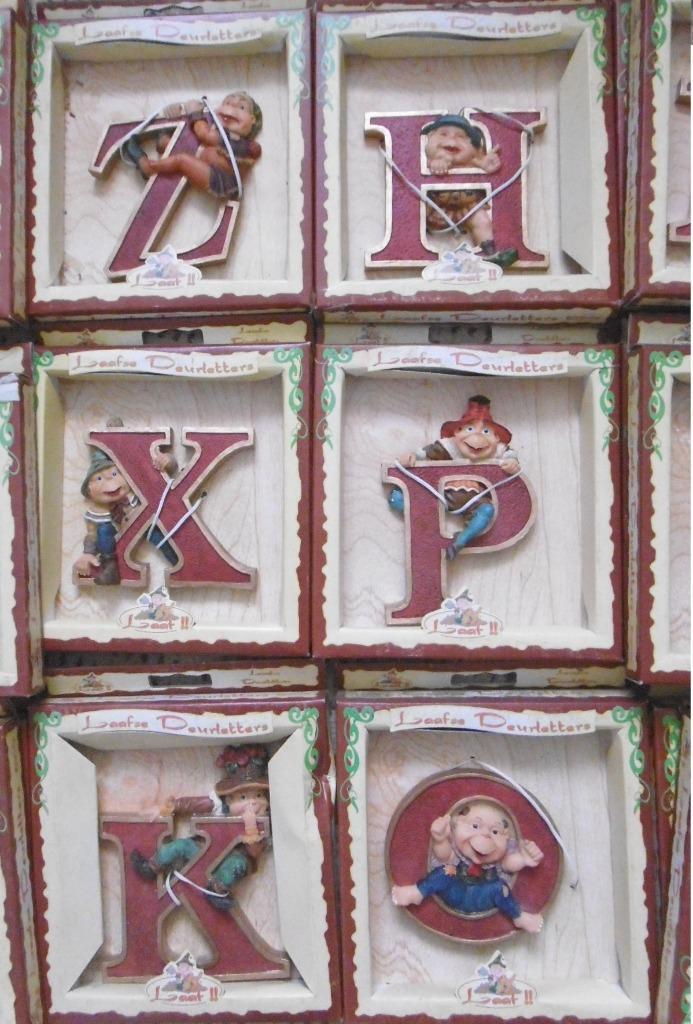 Volk van Laaf Deurletters, Verzamelen, Efteling, Zo goed als nieuw, Overige typen, Ophalen of Verzenden