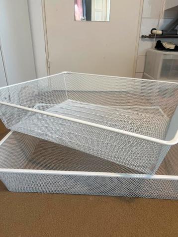 Twee IKEA Pax draadmanden 75x58 cm - afbeelding 2