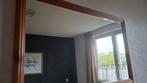 Spiegel 70x110 cm met Houten Frame, Ophalen, 100 tot 150 cm, Zo goed als nieuw, Rechthoekig