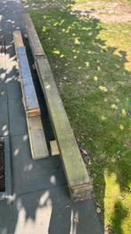 Geïmpregneerd tuinhout, schuttingplanken en zweeds rabat, Ophalen, Gebruikt, 250 cm of meer, Planken