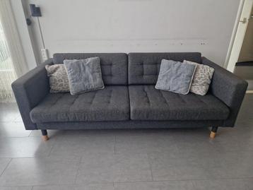 Bank Ikea LANDSKRONA 3-zit donkergrijs (stoom gereinigd) - afbeelding 15