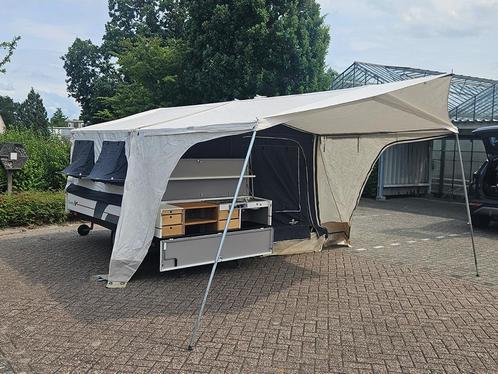 Combi-camp Country vouwwagen (2012), Caravans en Kamperen, Vouwwagens, Combi-Camp, tot en met 4, Grijs, Aanwezig, Ophalen