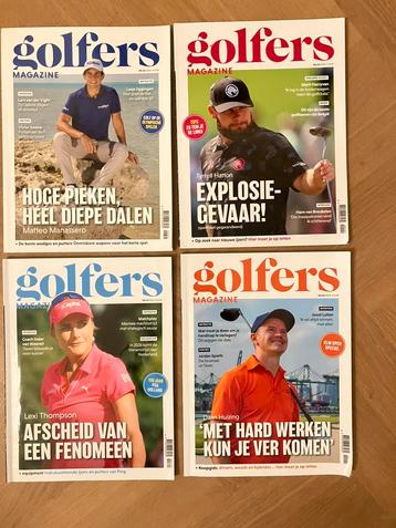 Golfers magazine 4 nummers beschikbaar voor biedingen