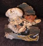 Laaf servetten houder  van een kok met kip, Ophalen of Verzenden, Beeldje of Poppetje