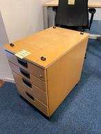 Bureau kast laden, Ophalen, Kunststof, 50 tot 100 cm, Zo goed als nieuw