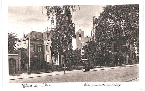 963456	Lisse	Burgemeesterswoning ZH	Mooie Oude kaart onbesch, Verzamelen, Ansichtkaarten | Nederland, Ongelopen, Zuid-Holland