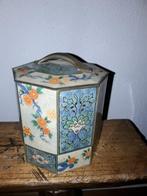 Antieke Engelse koekjestrommel jaren '30, Verzamelen, Ophalen of Verzenden, Gebruikt, Overige