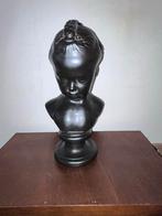 Antiek buste meisje, Antiek en Kunst, Kunst | Beelden en Houtsnijwerken, Ophalen of Verzenden