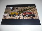 brochure Jeep Wrangler  2009, Verzenden, Nieuw, Overige merken