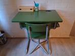 Vintage setje tafeltje en stoeltje, Ophalen, Gebruikt, Tafel(s) en Stoel(en)
