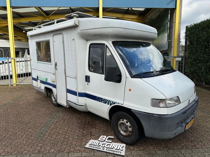 Chausson Welcome 50 - RUIMTEWONDER, Caravans en Kamperen, Campers, tot en met 2, Half-integraal, Chausson, Diesel, Handgeschakeld