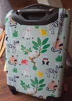 koffer met dieren 55x34x21, Ophalen, Uitschuifbare handgreep, Hard kunststof, Minder dan 50 cm