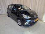 Hyundai i10 1.0i 66pk 2016 Zwart, Auto's, Hyundai, Voorwielaandrijving, Stof, 4 stoelen, Origineel Nederlands