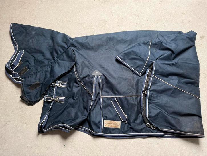 Waldhausen outdoor 200gram 195 met vaste hals, Dieren en Toebehoren, Paarden en Pony's | Dekens en Dekjes, Gebruikt, Deken, Verzenden