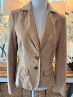 Nieuw, Camel-Beige nep-suède jasje Stroke, 38/M, ZGAN., Maat 38/40 (M), Verzenden, Beige, Nieuw
