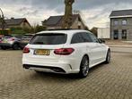 Mercedes-benz C-klasse Estate 180 AMG Leder Pano Burmester 2, Achterwielaandrijving, 4 cilinders, 157 pk, Wit