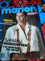 Marion Mode, januari 1987., Hobby en Vrije tijd, Kledingpatronen, Ophalen of Verzenden, Marion, Zo goed als nieuw